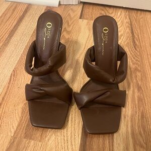 Olivia Jaymes Brown Heels